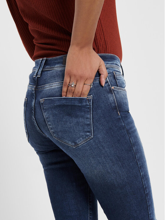 ONLY ONLY Jeansy Shape 15159137 Granatowy Skinny Fit