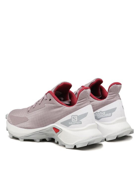 Salomon Salomon Běžecké boty Alphacross Blast J 471184 09 V0 Fialová