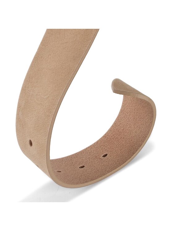 Tommy Hilfiger Tommy Hilfiger Дамски колан New Bridge Buckle Nubuck Belt 4 AW0AW05021 75 Бежов