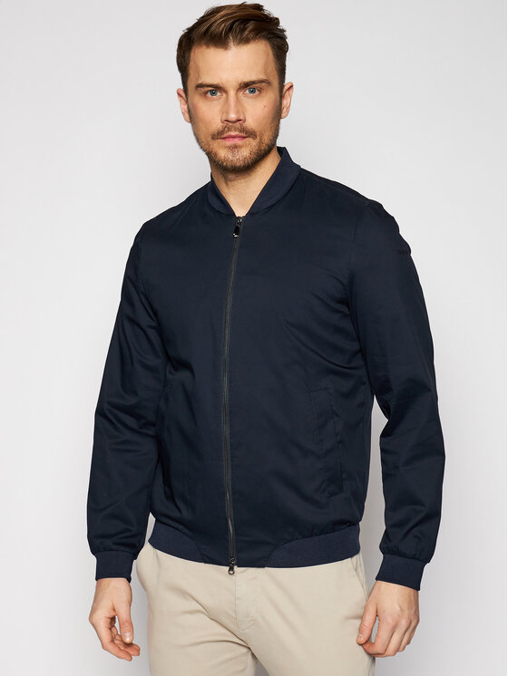 Geox Geox Яке бомбър Eolo M1221T T2837 F4386 Тъмносин Slim Fit