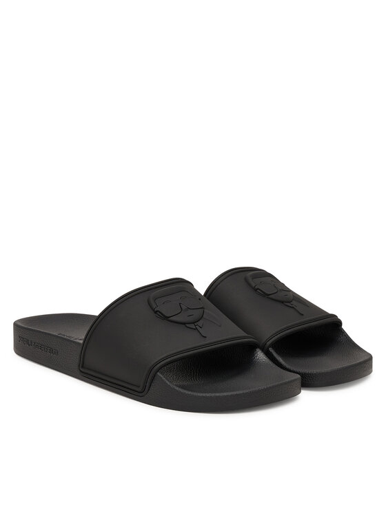 KARL LAGERFELD KARL LAGERFELD Klapki Kondo II KL70009C Czarny