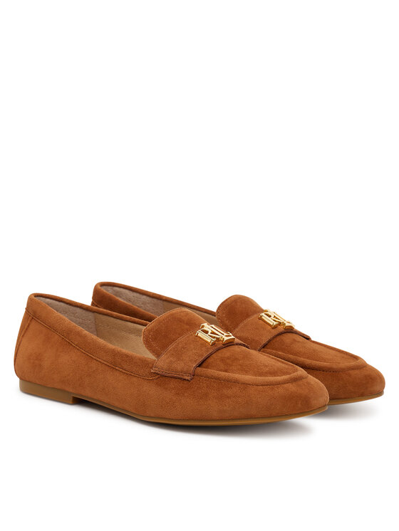 LAUREN RALPH LAUREN LAUREN RALPH LAUREN Loafersy 802946809014 Hnědá