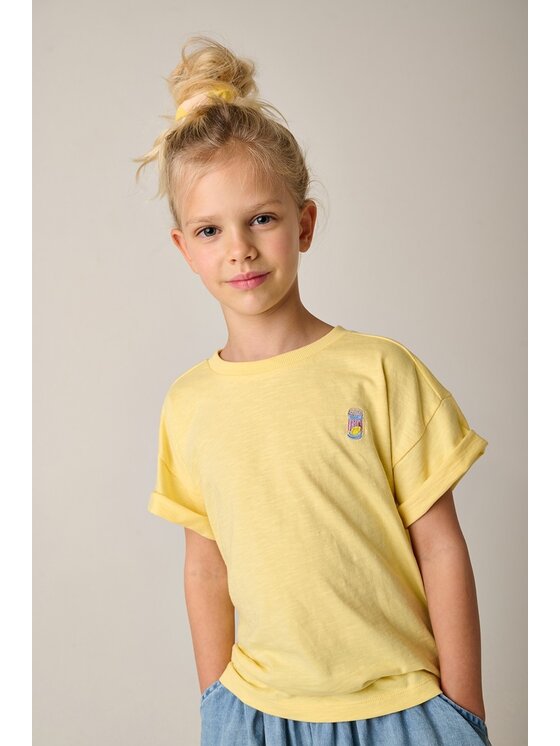 Tumble 'N Dry Tumble 'N Dry T-Shirt TUMBLE Żółty Regular Fit