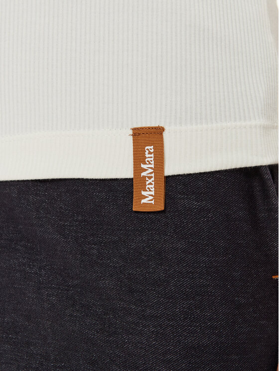 Max Mara Leisure Max Mara Leisure Top Peggi 2426946068 Bijela Regular Fit