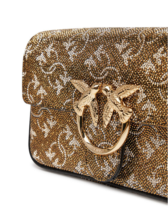 PINKO PINKO Borsetta Love One Pocket C AI 24-25 PLTT 100061 A20D Oro