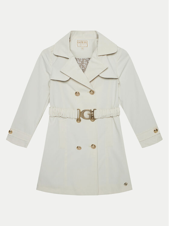 Guess Guess Viharkabát J5RL10 WFYD0 Ekru Regular Fit