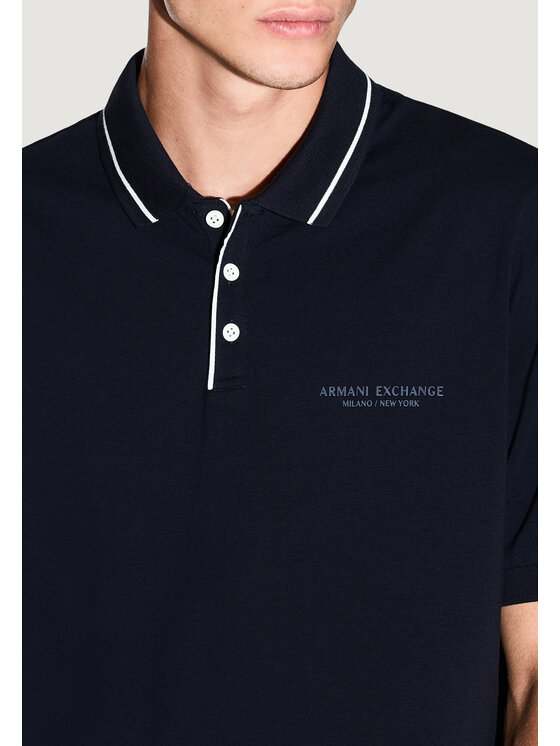 Armani Exchange Armani Exchange Polo majica XM001557 AF10363 UB101 Mornarsko modra Regular Fit
