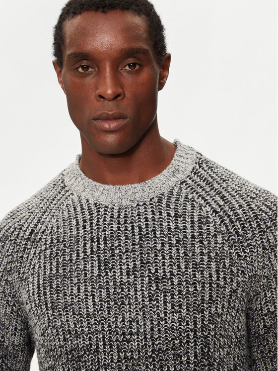 BOSS Boss Džemper E-Ezrano 50526896 Siva Regular Fit