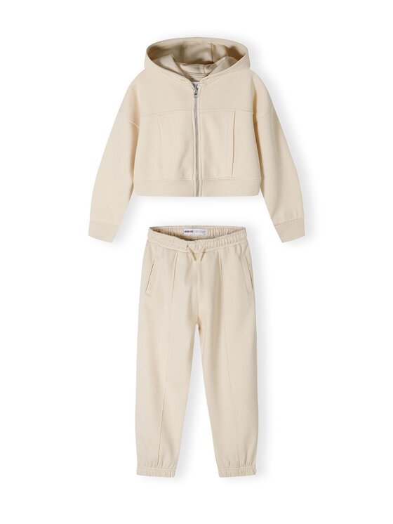 MINOTI MINOTI Bluza 22fleece61 Beżowy Regular Fit