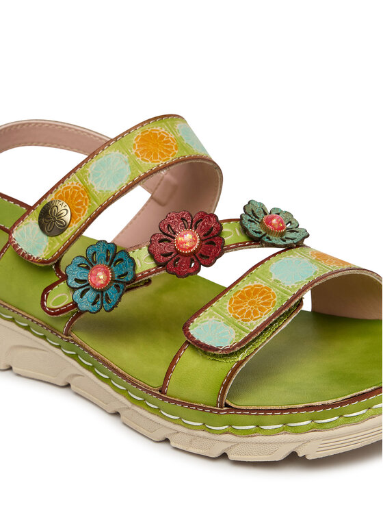 Laura Vita Laura Vita Босоніжки Dorry 18 Зелений