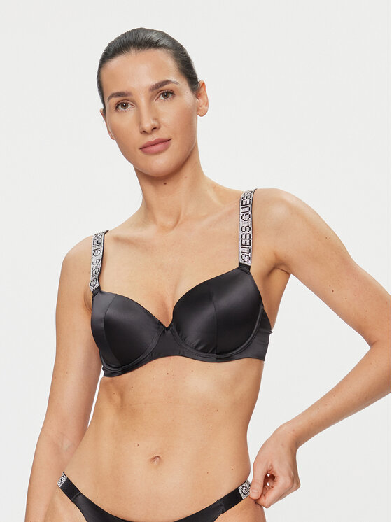 Guess Guess Sutien cu armătură Naomi O4RC02 WEUY0 Negru