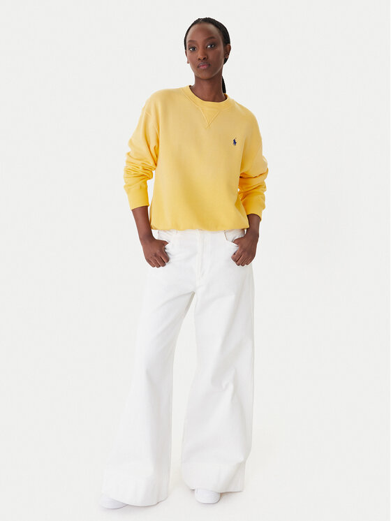 Polo Ralph Lauren Polo Ralph Lauren Felpa 211971697504 Giallo Relaxed Fit