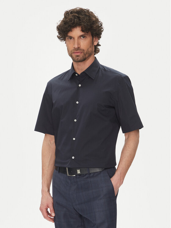 BOSS BOSS Košulja H-Joe 50539774 Tamnoplava Regular Fit