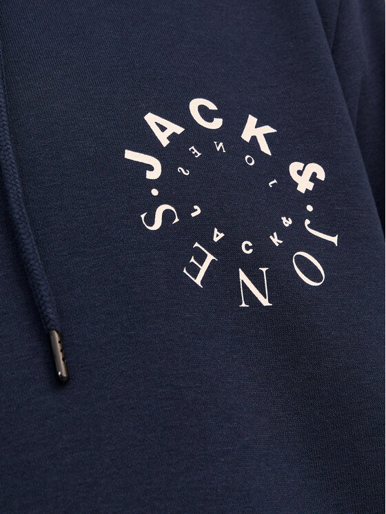 Jack&Jones Jack&Jones Pulóver Warrior 12242543 Sötétkék Regular Fit