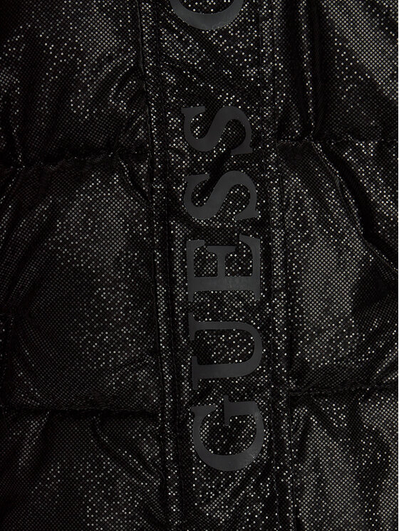 Guess Guess Μπουφάν από απομίμηση δέρματος J4BL02 WGIW0 Μαύρο Regular Fit