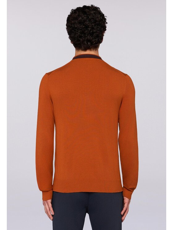 Trussardi Trussardi Cardigan M0198000021N022 Rosso Regular Fit