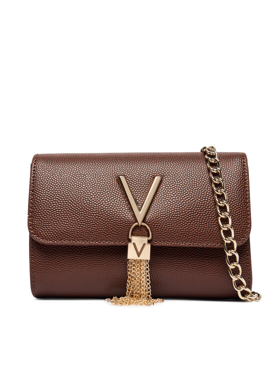 Valentino Ročna torba Divina VBS1R403G Rjava