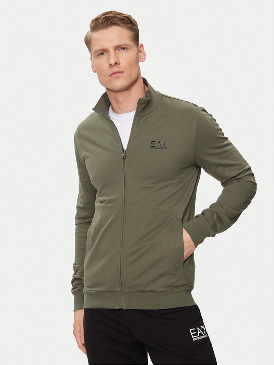 EA7 Emporio Armani EA7 Emporio Armani Sweatshirt 8NPM01 PJ05Z 1846 Grün Regular Fit