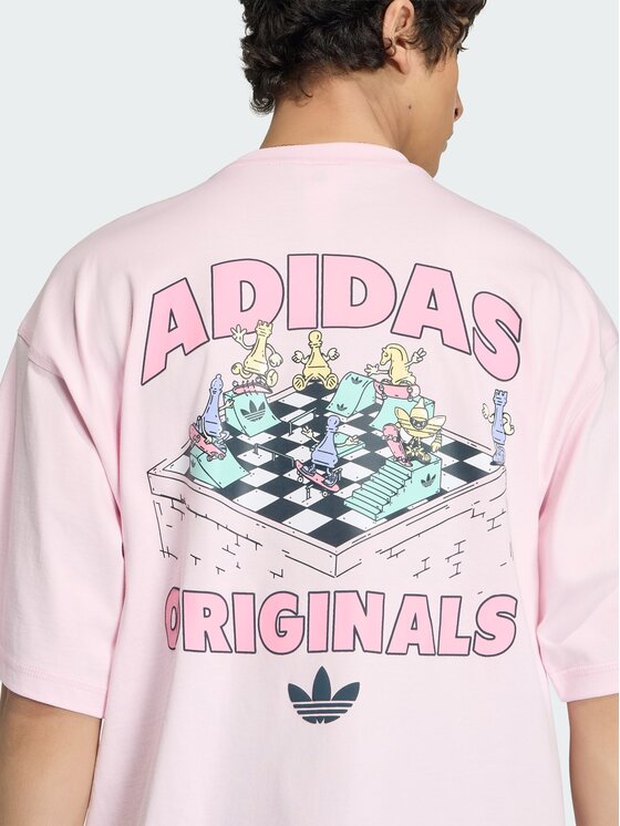 adidas adidas T-Shirt 164469 Różowy Oversize