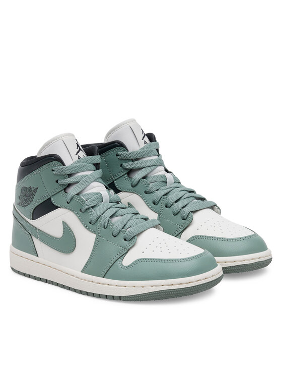 Nike Nike Sneakers Wmns Air Jordan 1 Mid BQ6472 130 Bianco