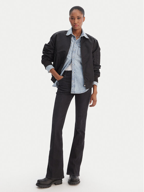 G-Star Raw G-Star Raw Džinsai D21290-A634 Juoda Flare Fit