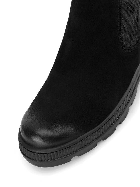 MEXX MEXX Kotníková obuv s elastickým prvkem MICP1710543W Černá