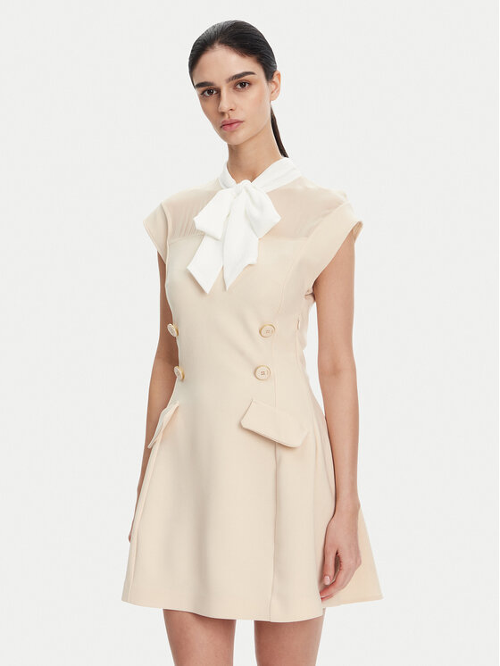 Imperial Imperial Коктейльна сукня AFJJJKP Écru Regular Fit