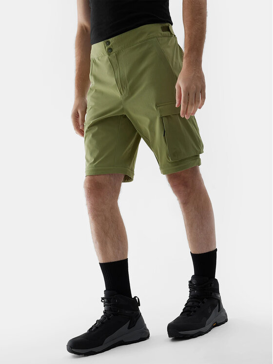 4F 4F Kültéri nadrág 4FWSS24TFTRM485 Zöld Regular Fit