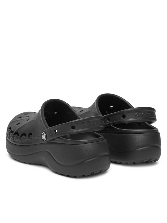 Crocs Crocs Şlapi WB-BAYA PLATFORM CLOG 208186-001 Negru