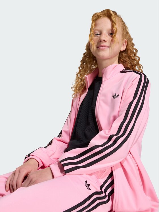 adidas adidas Spodnie dresowe FIREBIRD Różowy Regular Fit