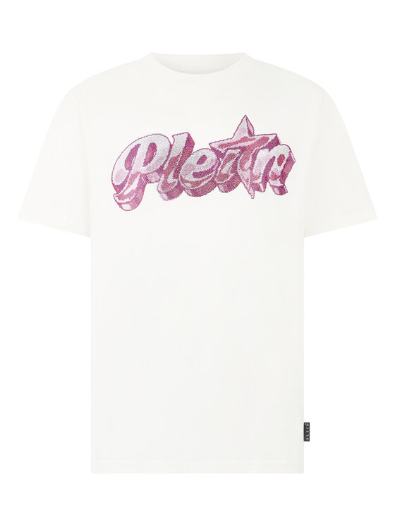 PHILIPP PLEIN PHILIPP PLEIN T-Shirt 30615 Biały Regular Fit