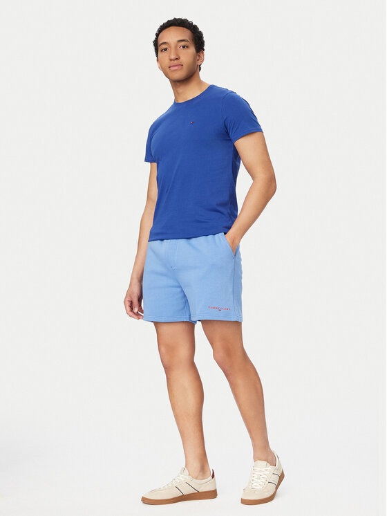 Tommy Jeans Tommy Jeans Spordišortsid DM0DM22697 Sinine Regular Fit