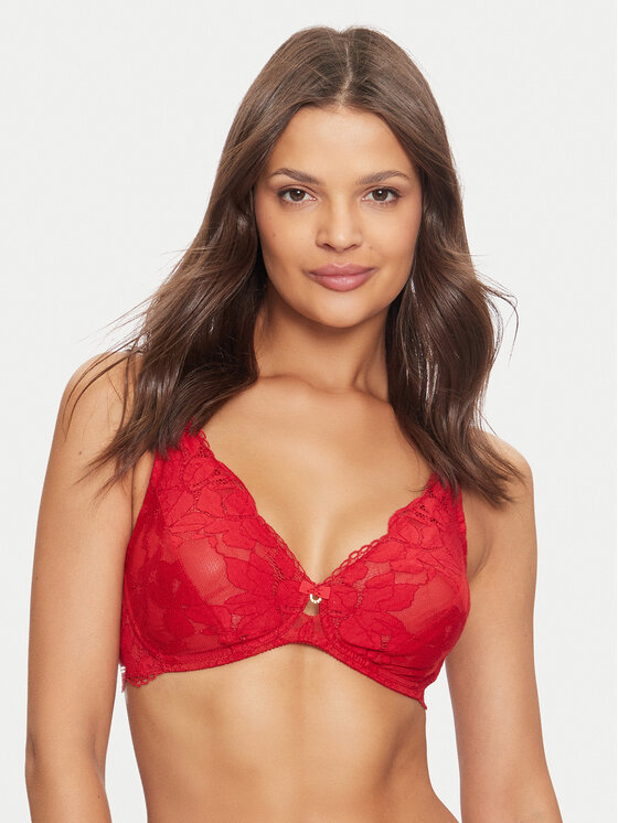 Selmark Selmark Сутиен без банели Federica 61110 Червен