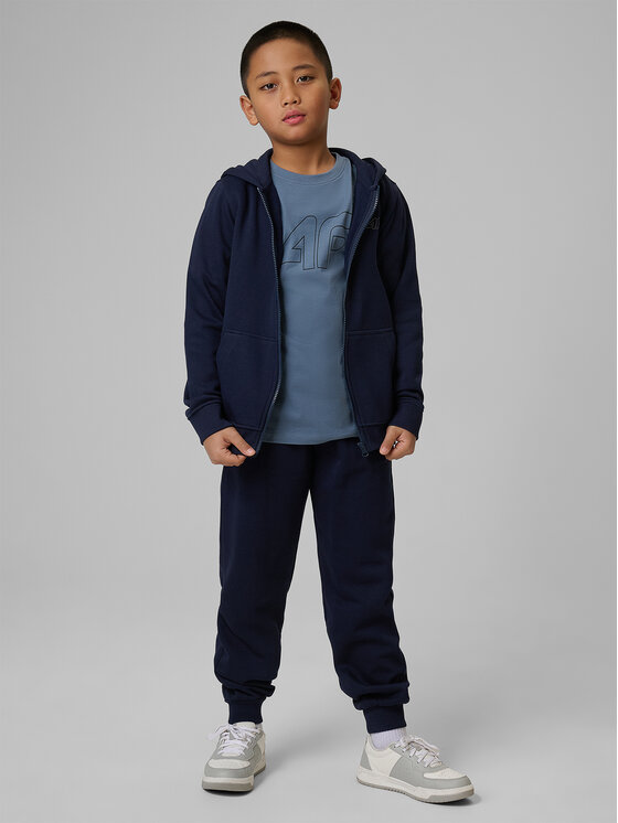 4F 4F T-Shirt 4FJRSS26TTSHM3599-32S Granatowy Regular Fit