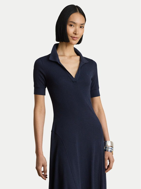 LAUREN RALPH LAUREN LAUREN RALPH LAUREN Ежедневна рокля 200P14037001 Тъмносин Regular Fit