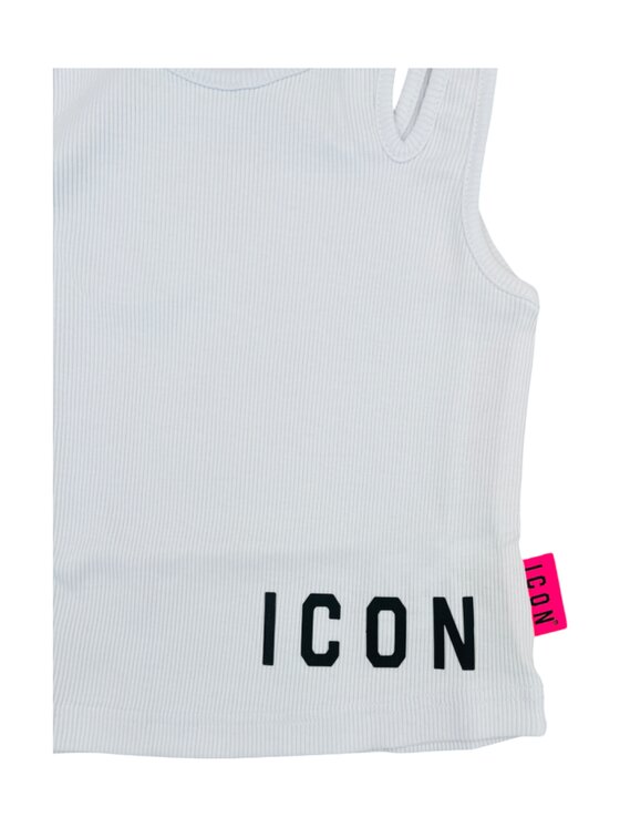 Icon Icon Top igtp00596-bianco Bianco Regular Fit