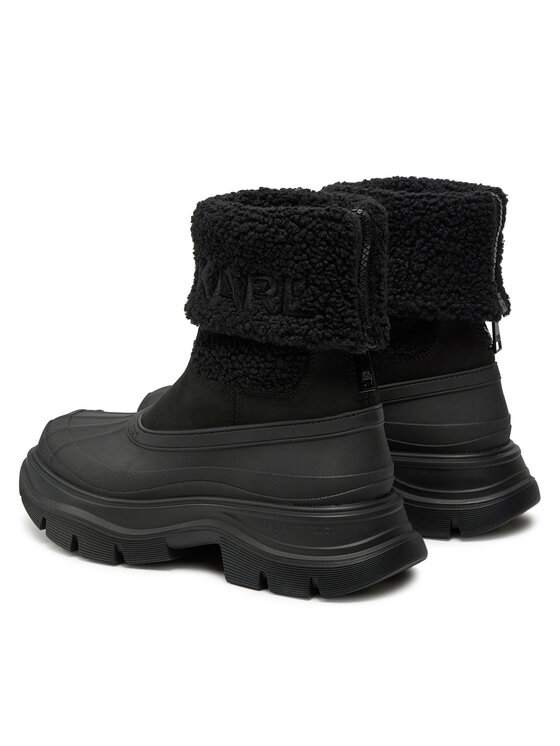 KARL LAGERFELD KARL LAGERFELD Čizme KL42964 Crna