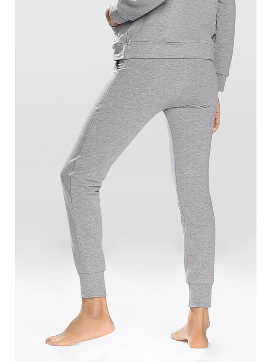 DKaren Sport DKaren Sport Spodnie dresowe Seattle Szary Classic Fit