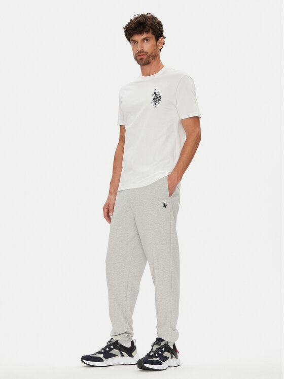 U.S. Polo Assn. U.S. Polo Assn. Teplákové nohavice MUP4416 Sivá Relaxed Fit