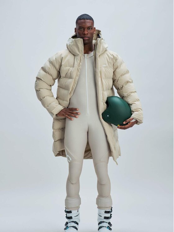 POC POC Kurtka puchowa M's Race Loft Parka Beżowy Regular Fit
