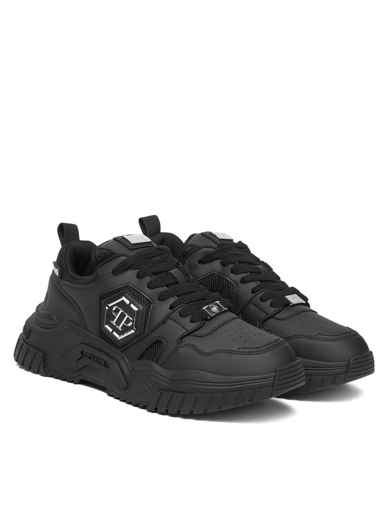 PHILIPP PLEIN PHILIPP PLEIN Snīkeri New Predator FAES USC0837 PTE003N Melns