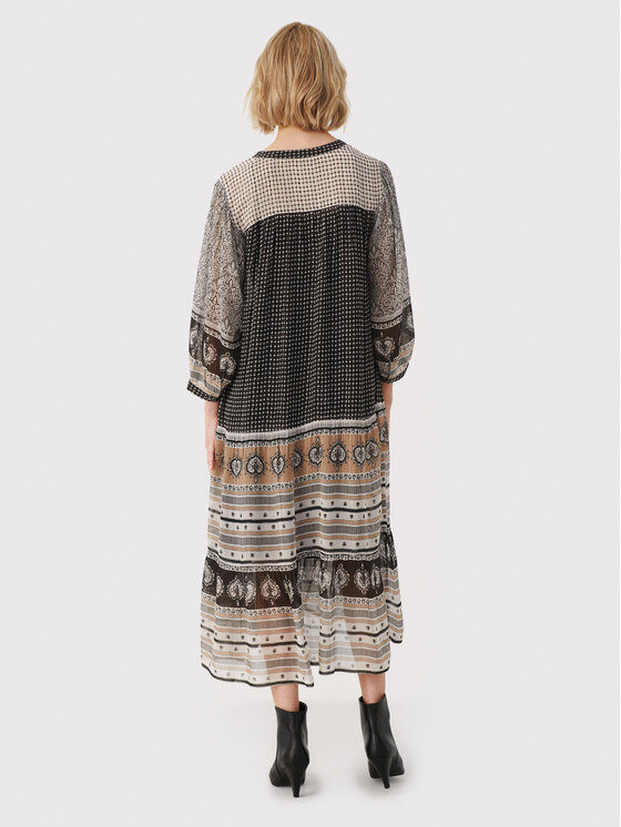 Part Two Part Two Kleid für den Alltag Orkide 30306963 Grau Relaxed Fit