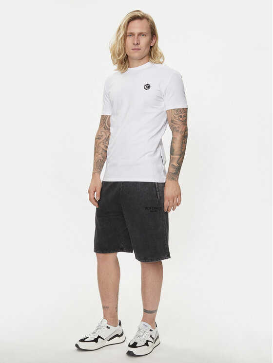 Just Cavalli Just Cavalli Sportshorts 76OADE03 Grau Regular Fit