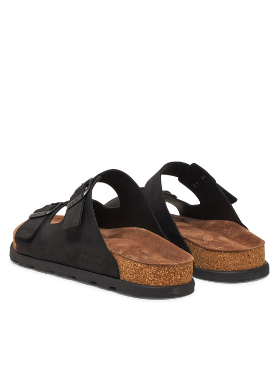 Rieker Rieker Ciabatte 21190-00 Nero