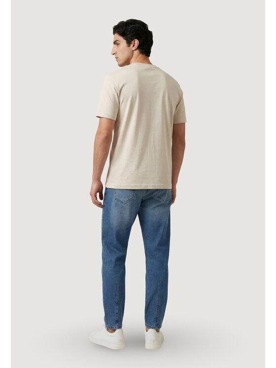 Antony Morato Antony Morato T-shirt RELAXED FIT WITH PRINT LOGO Bianco Relaxed Fit