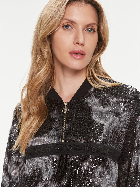 Liu Jo Liu Jo Суитшърт TA4018 J4623 Черен Regular Fit