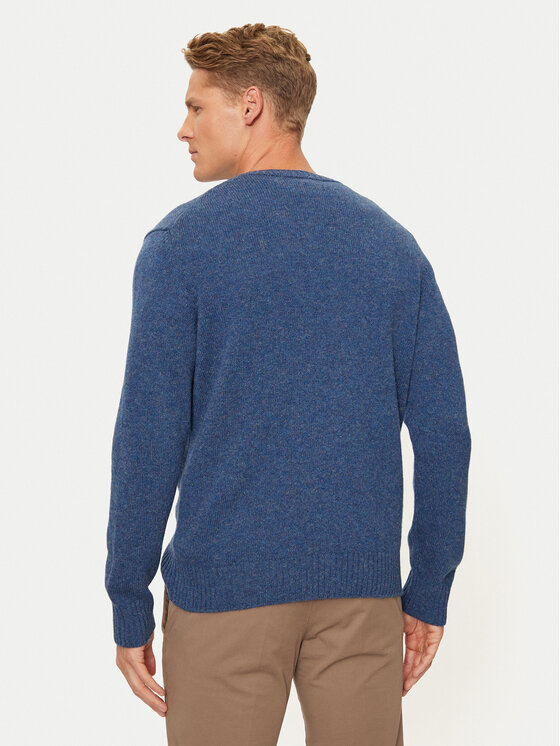 United Colors Of Benetton United Colors Of Benetton Maglione 103MK1N24 Blu Regular Fit