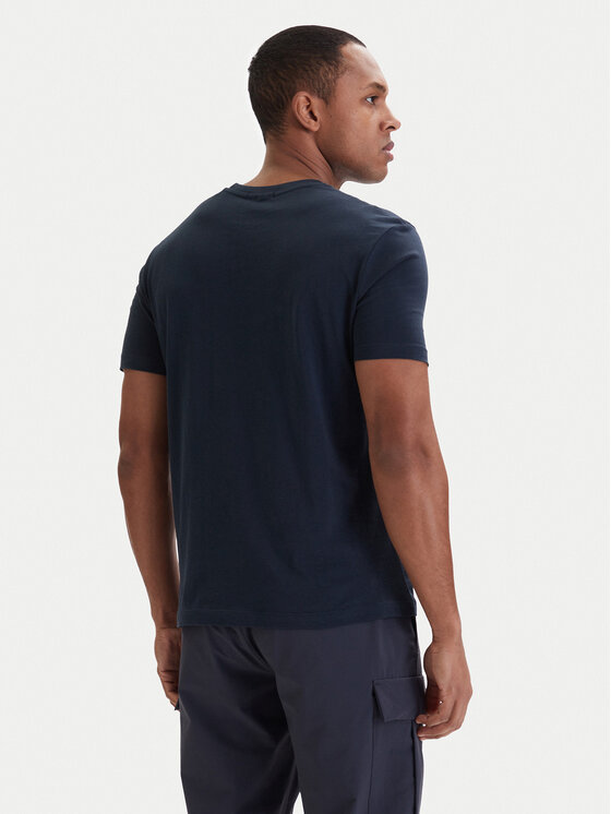 Aeronautica Militare Aeronautica Militare T-Shirt 261TS2541UJ00727 Granatowy Regular Fit