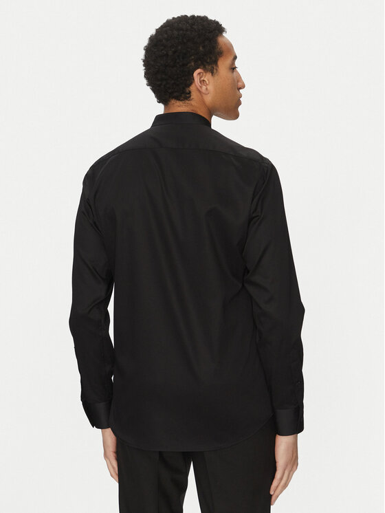 KARL LAGERFELD KARL LAGERFELD Cămașă 605035 552602 Negru Regular Fit