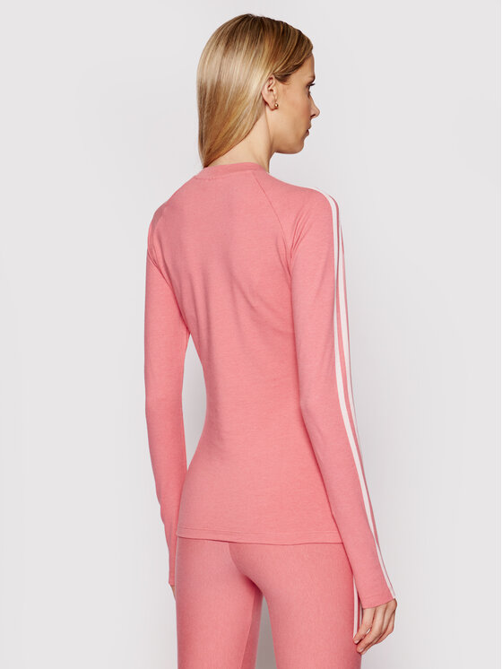 adidas adidas Bluză Fakten GN4380 Roz Slim Fit
